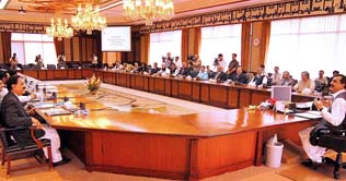 Federal Cabinet meeting underway